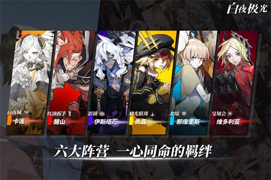 白夜极光